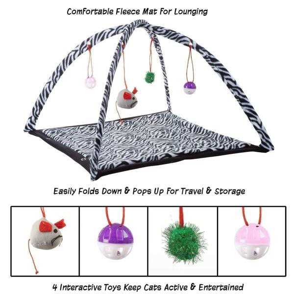 Foldable Cat Activity Center F660