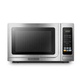 Digital Microwave Oven with Turntable, Child Safety Lock, Stainless Steel, 1.4 CU.FT U684956