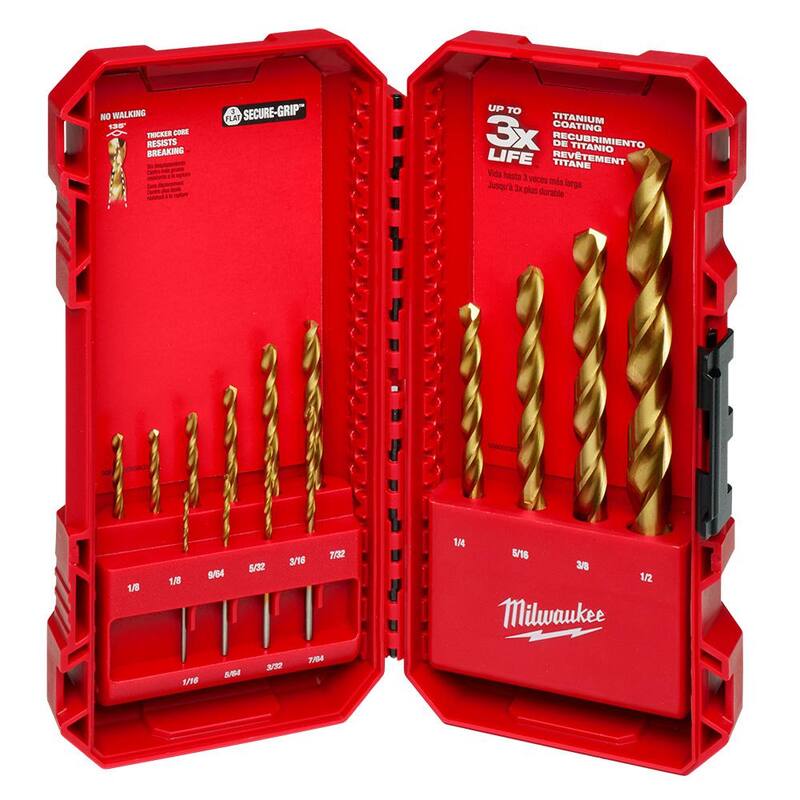 14-Piece Titanium Drill Bit Set K367278