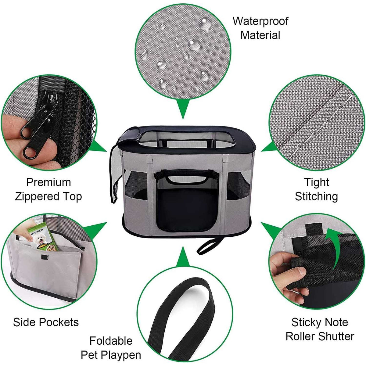 Portable Pet Playpen V9078