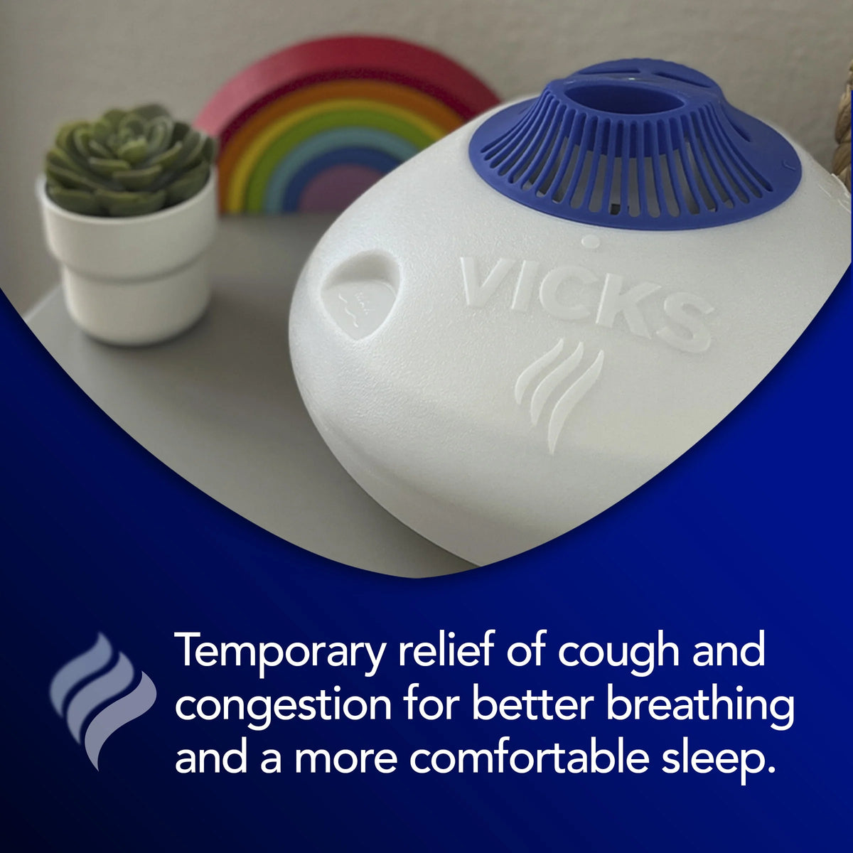 White Warm Steam Vaporizer Humidifier A705811