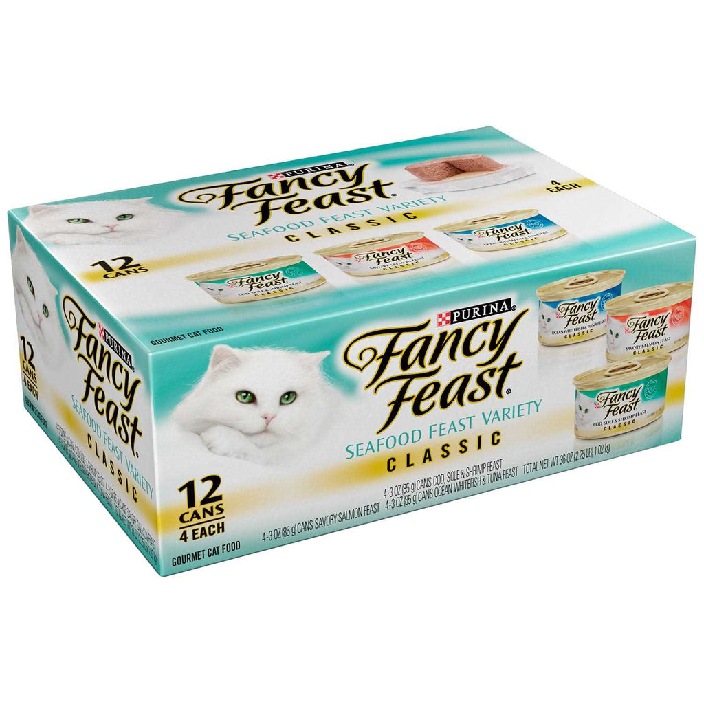 Seafood Classic Pate Wet Cat Food S529001