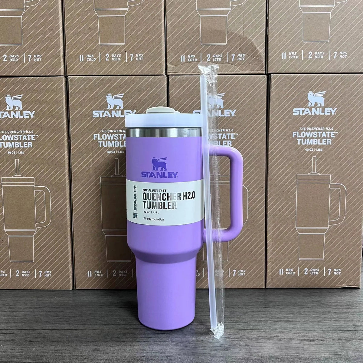 40oz Stainless Steel Tumbler H8257