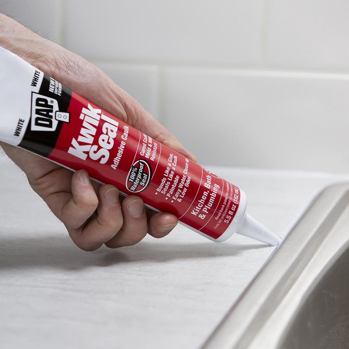 5.5 oz. Tub and Tile Adhesive Caulk H34798