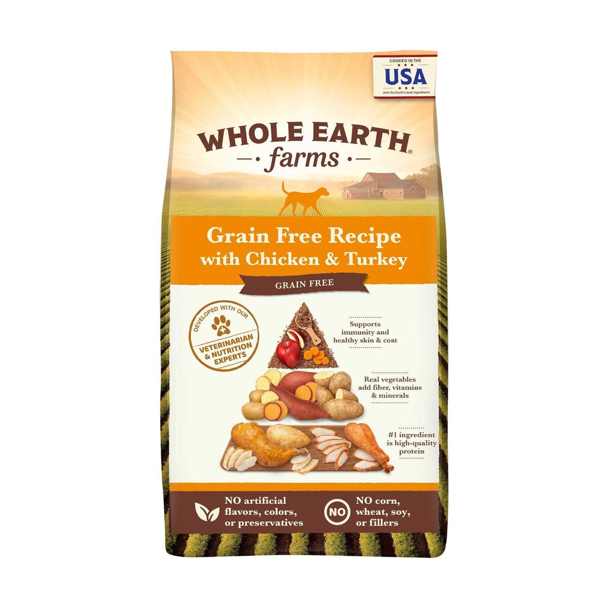 Grain Free Chicken Turkey Recipe Dry Dog Food L313