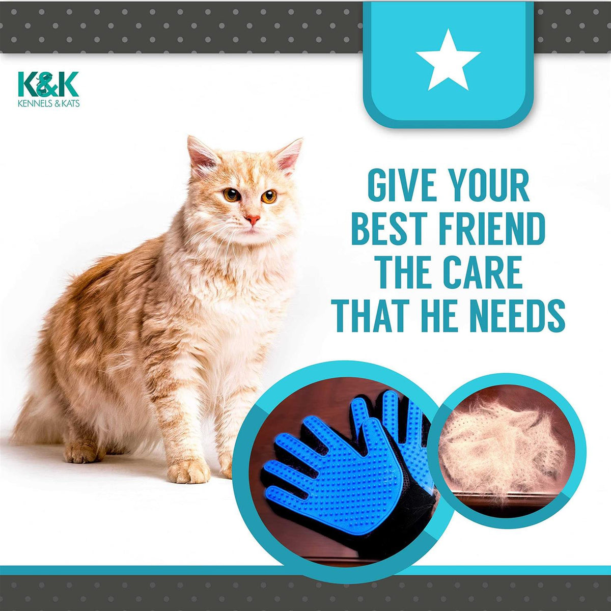 Pet Grooming Gloves V530364
