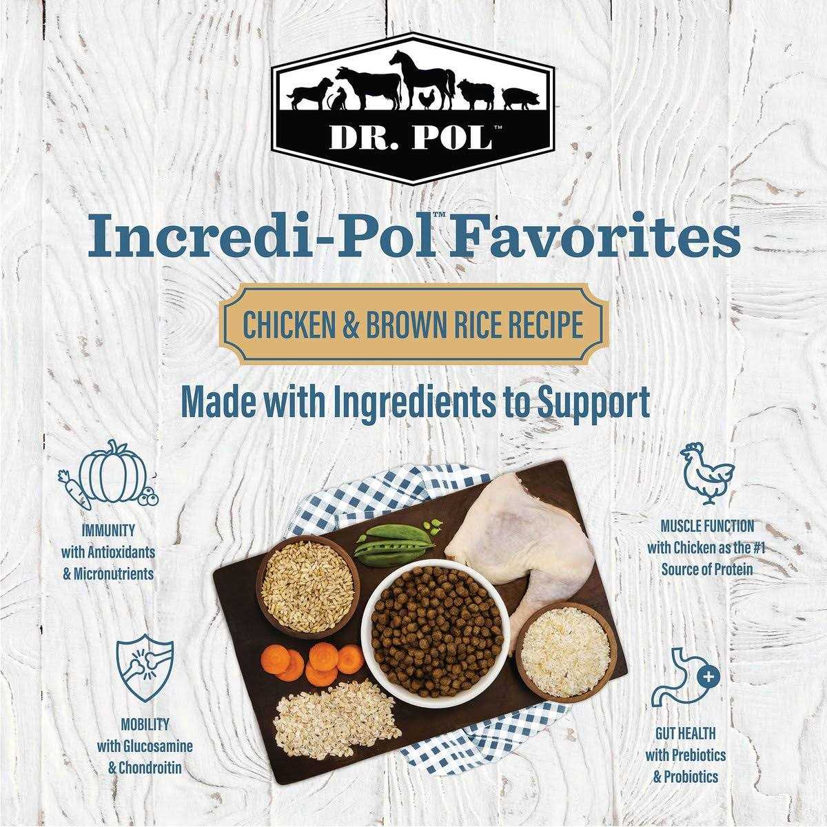 Chicken & Brown Rice Dog Food F34712