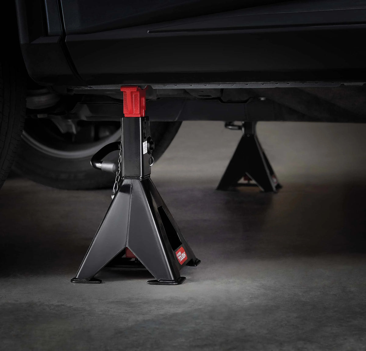 4 Ton Steel Quick Lift Jack Stands B173616