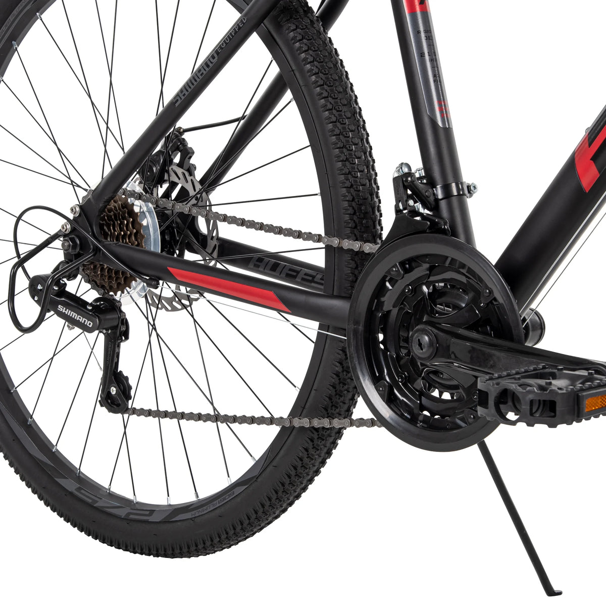 27.5 in. Black and Red Mountain Bikes M971