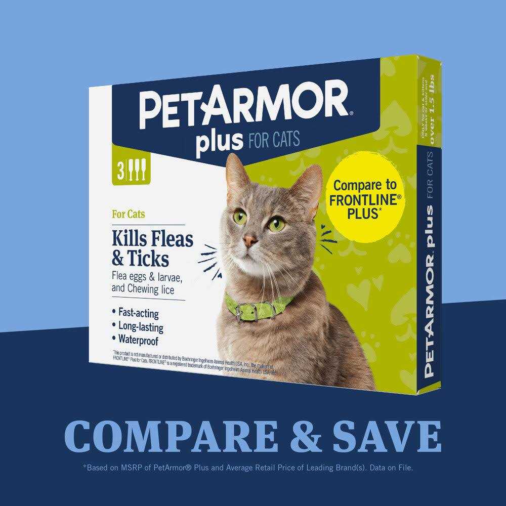 Flea and Tick Treatment for Cats W960649