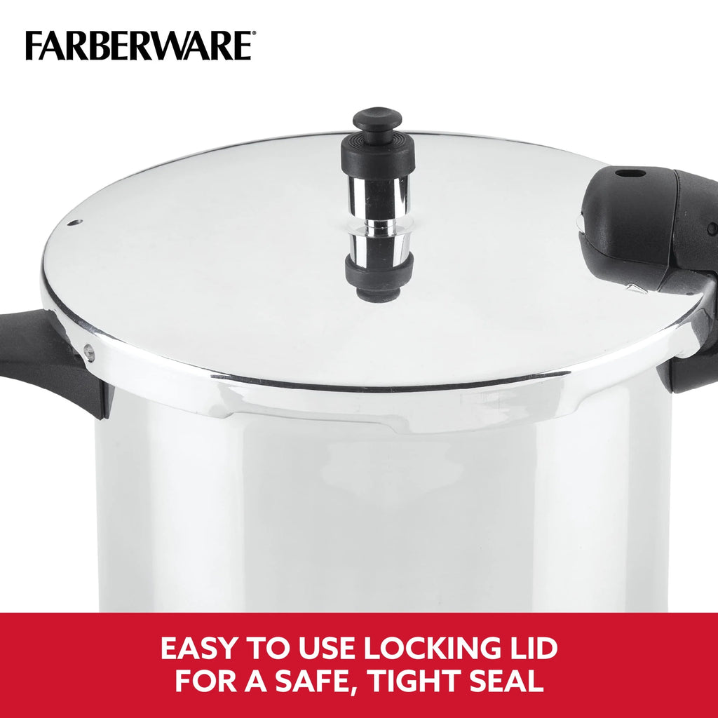 6-Quart Aluminum Stovetop Pressure Cooker I600