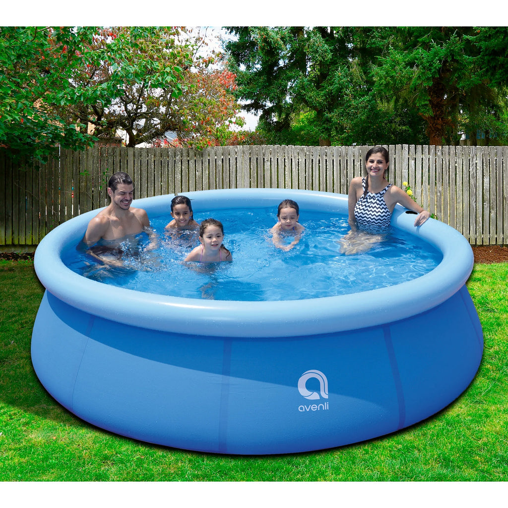10 Ft x 30 In Inflatable Swimming Pool N45521
