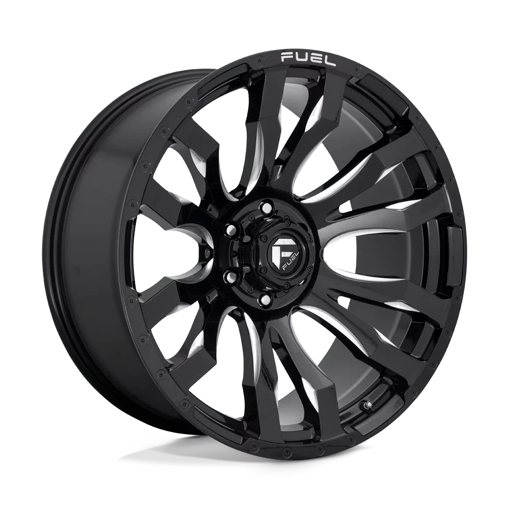 Gloss Black Milled Wheel V635