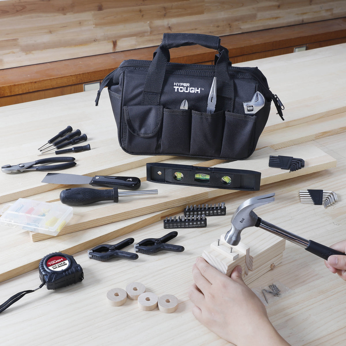 89-Piece Household Tool Set, Black I39721