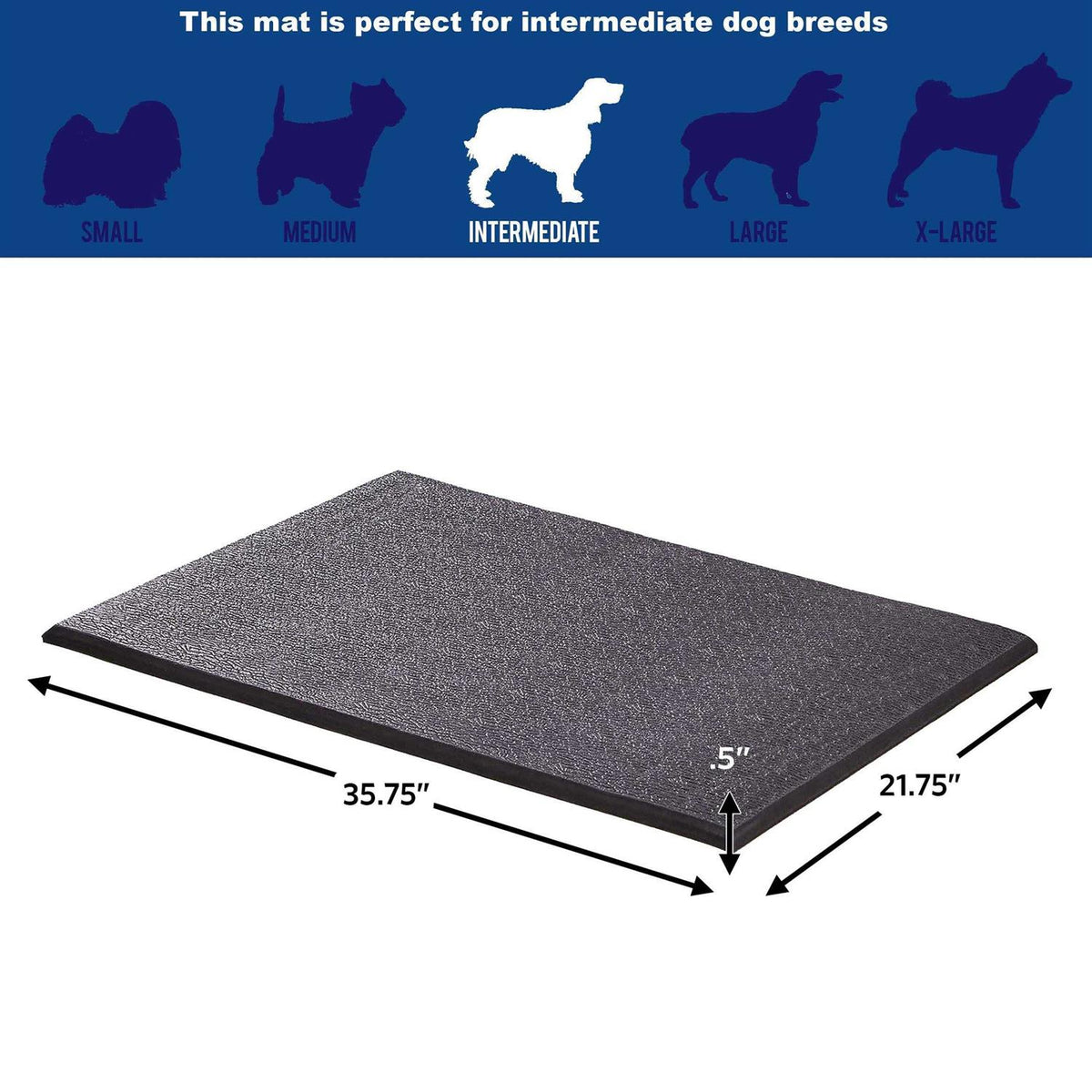 Cushioned Dog Crate Mat F320