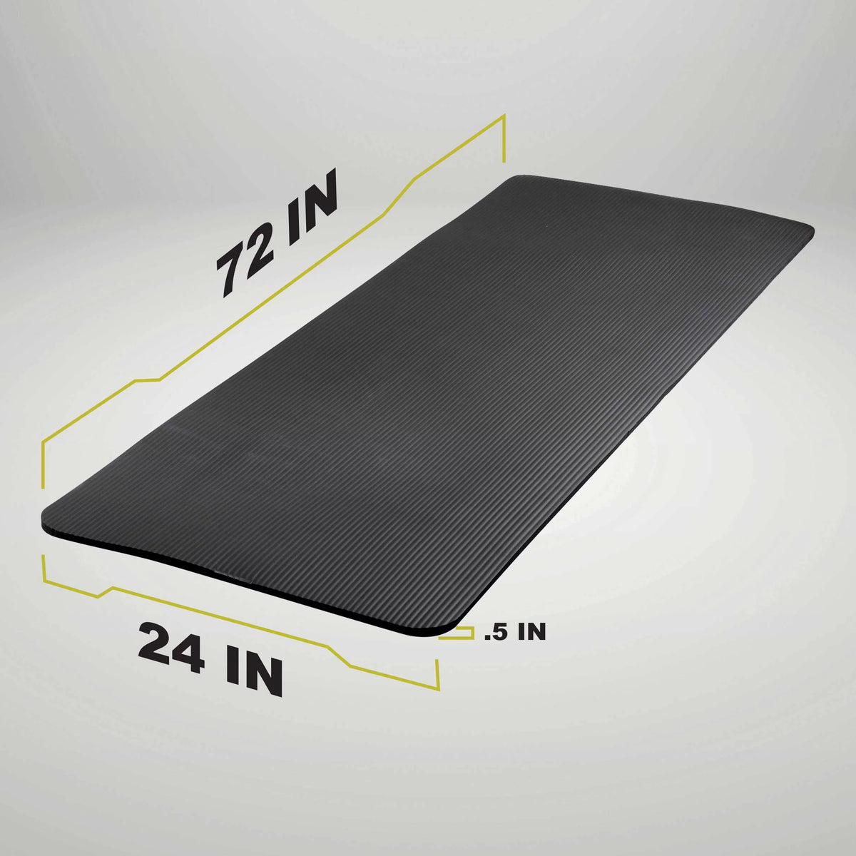 12mm NBR Foam Non-Slip Exercise Fitness Mat V37340