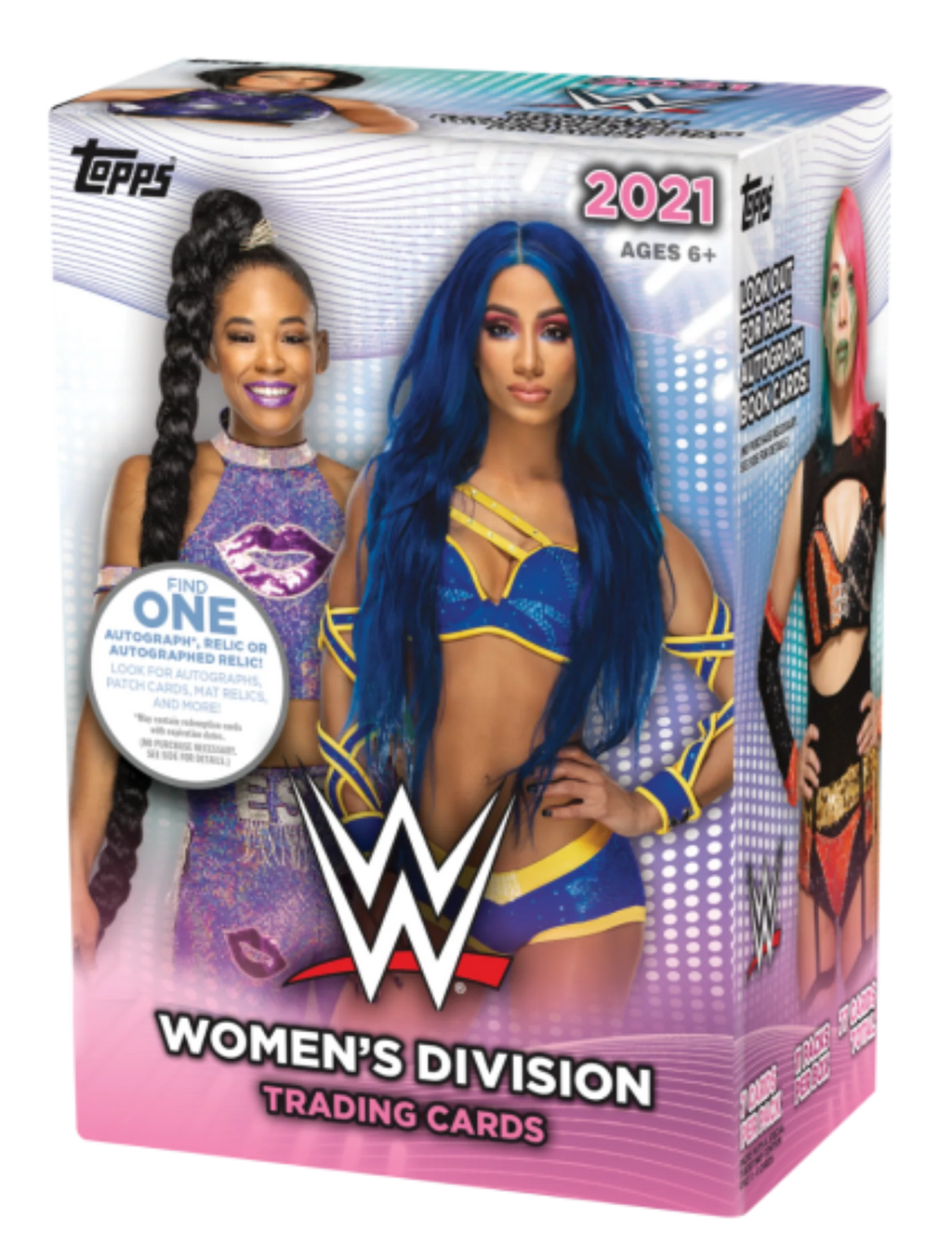 WWE Wrestling Women's Division Trading Cards Blaster Box C5161