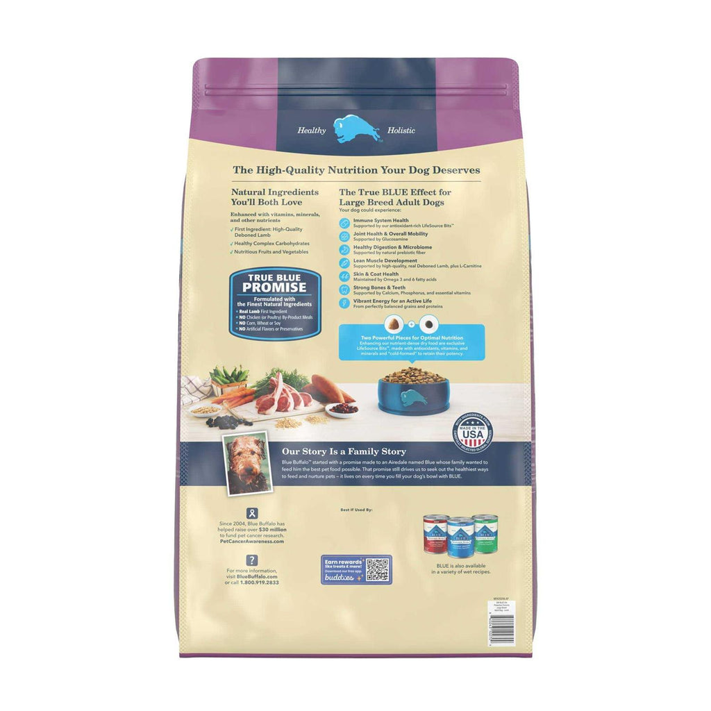 Large Breed Adult Lamb & Brown Rice Recipe Dry Dog Food R7506