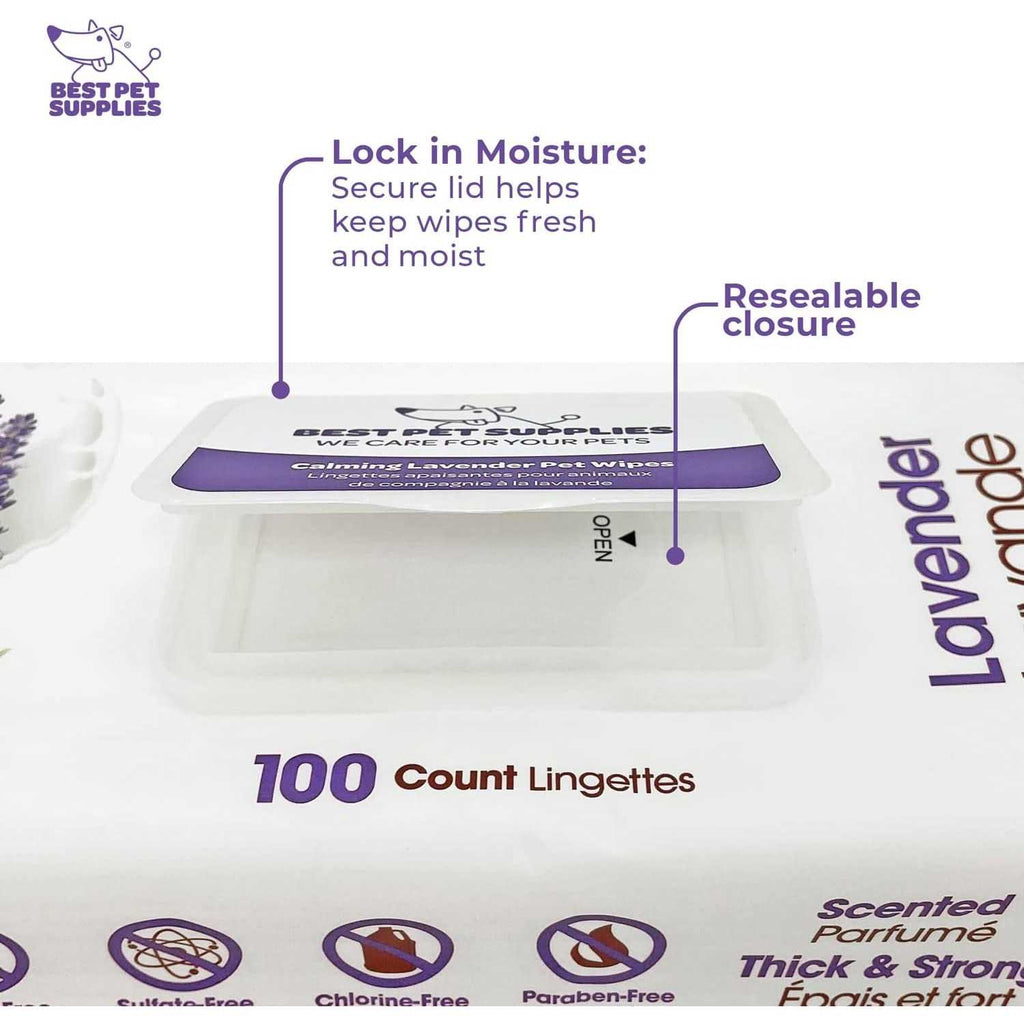 Pet Grooming Wipes for Dogs & Cats C754195