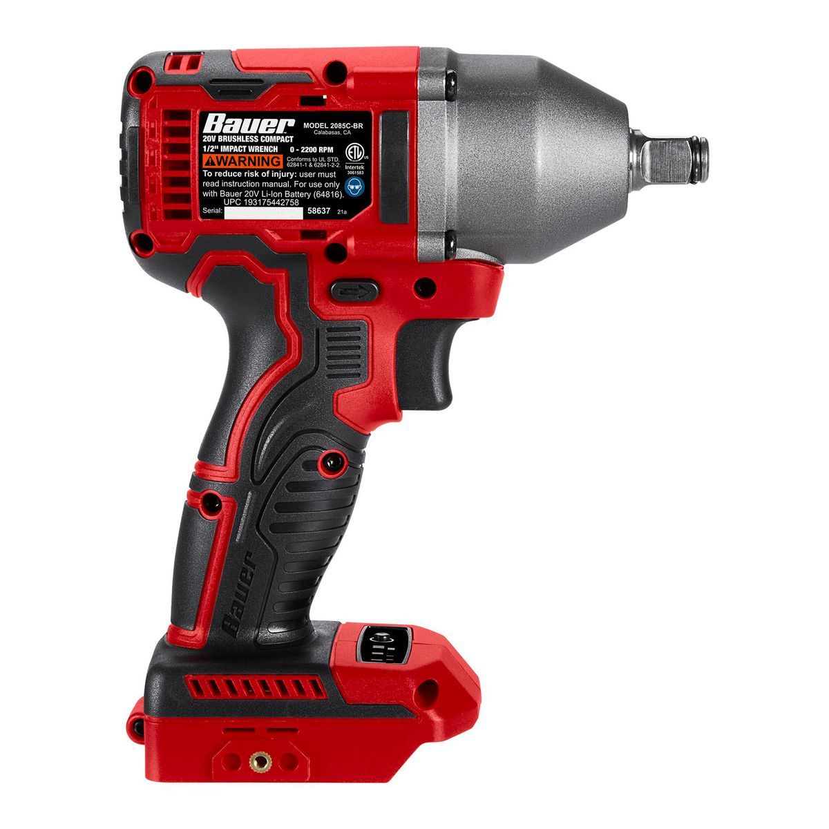 20V Brushless Cordless 1/2 in. 3-Speed Impact Wrench P407109