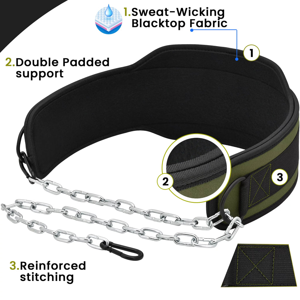 Dipping Belt with Adjustable Steel Chain X776600