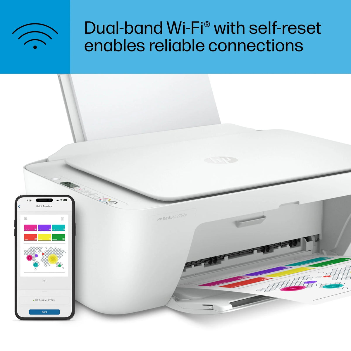 Wireless Color Inkjet All-in-One Printer X746771