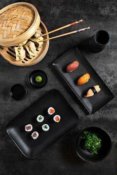 Rectangular Tray 29.5x12.5cm Black J928292