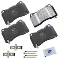 Semi-Metallic Brake Pads 4-Pad Set X32189