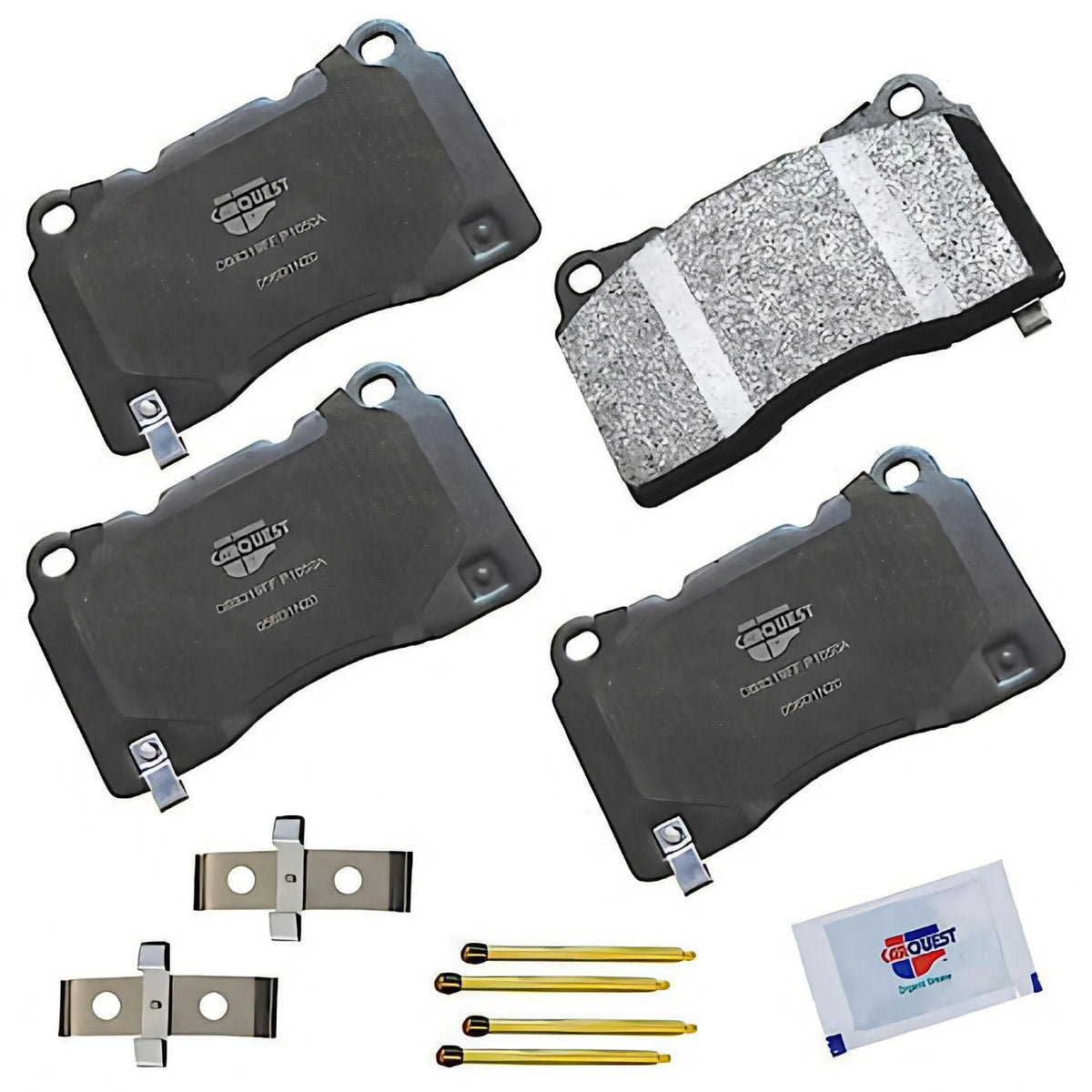 Semi-Metallic Brake Pads 4-Pad Set X32189