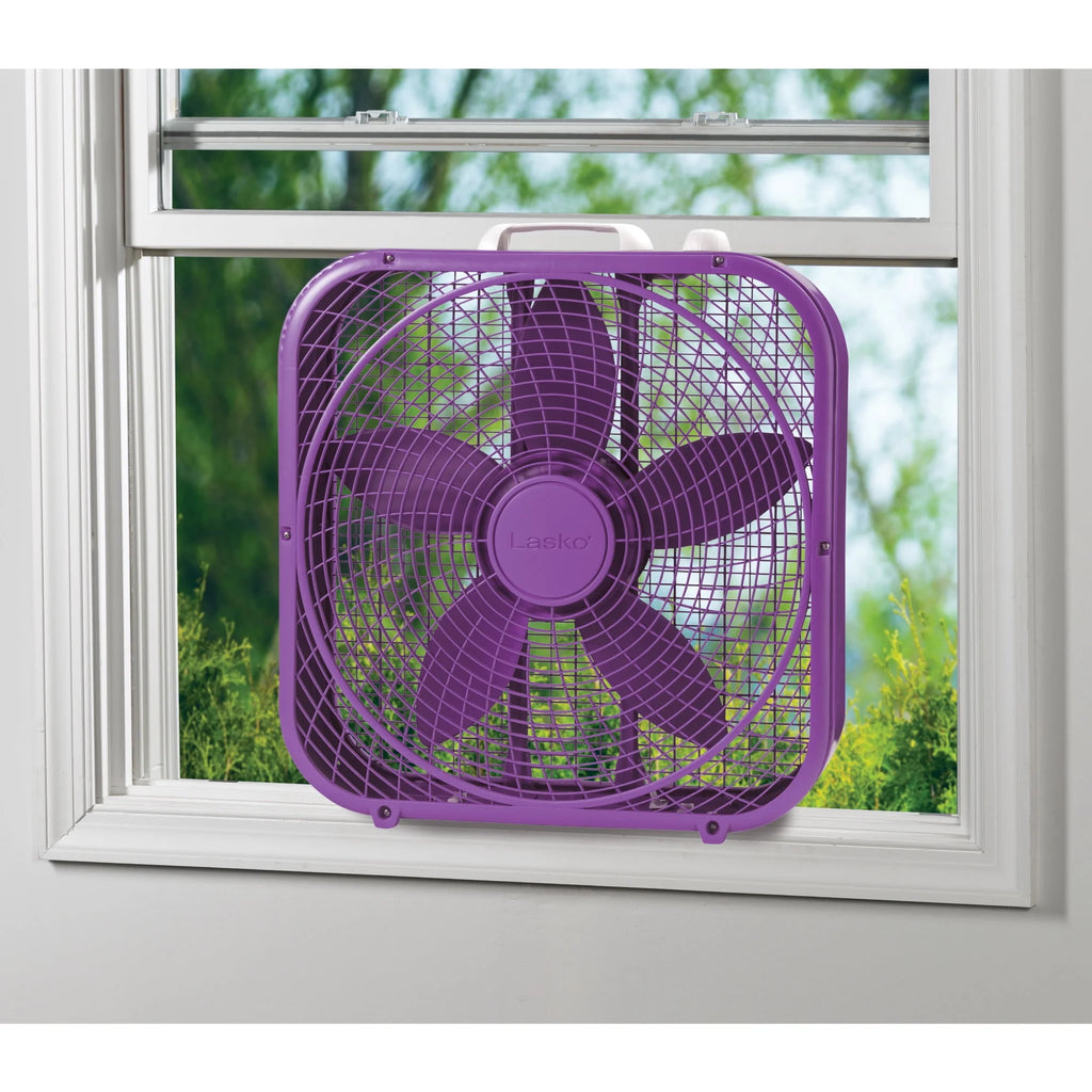 20 Box Fan with 3 Speeds, White I539382